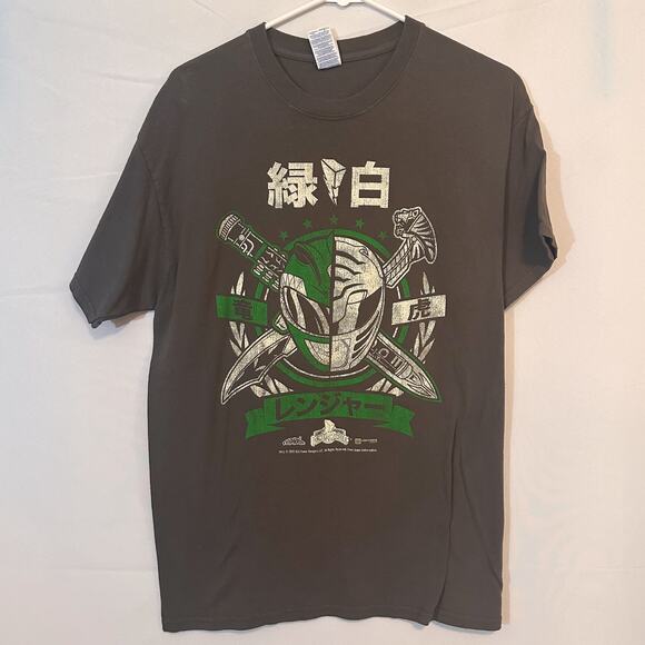 Vintage Other - VINTAGE Power Rangers Grey T-Shirt Sz. L